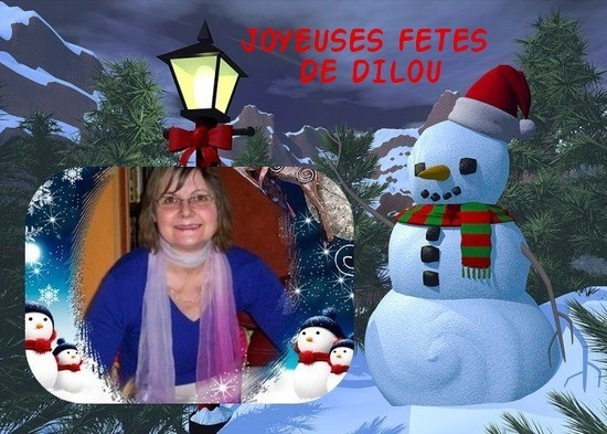 merci ma Odile joyeuses fêtes